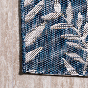 Nevis Palm Frond Indoor/outdoor Area Rug
